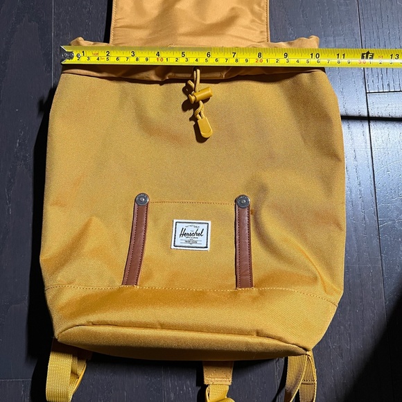 Hershel yellow backpack Little America Backpack Yellow  Chicory Coffee - Picture 3 of 13